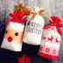10pcs merry christmas gift bags santa claus tree packing bags happy new year 2019 christmas candy bags